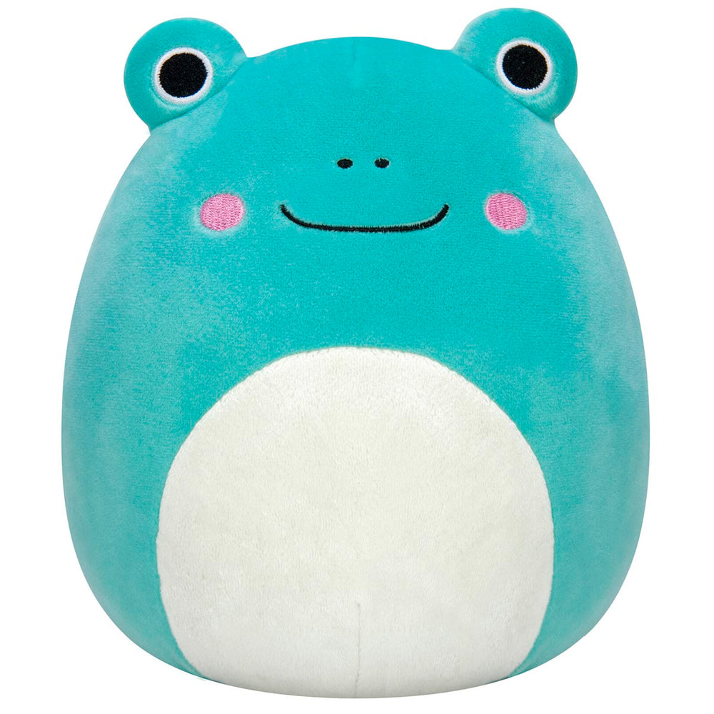 12-Inch Ludwig the Teal Frog with Mint Green Belly