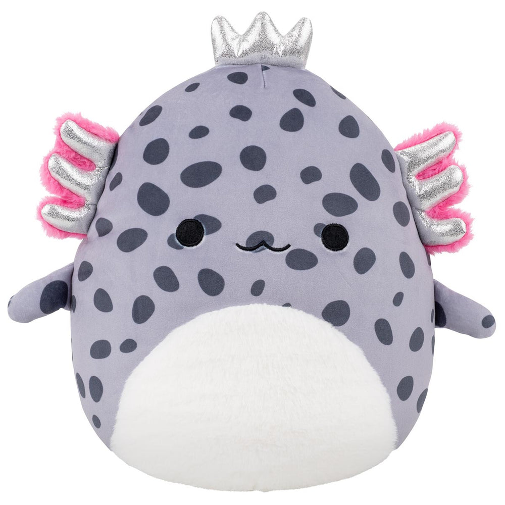12-Inch Avana the Spotted Axolotl with Silver Crown