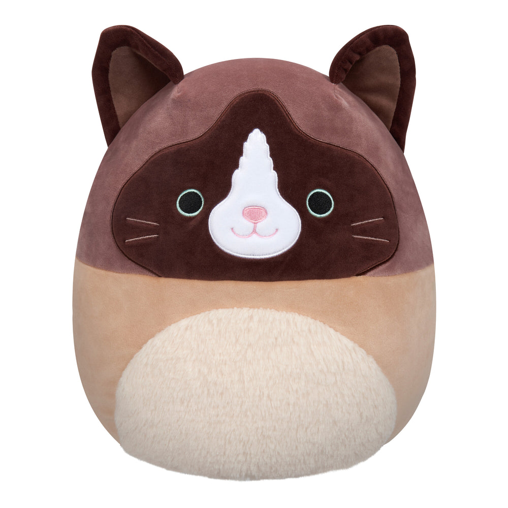 16-Inch Woodward the Brown and Tan Snowshoe Cat